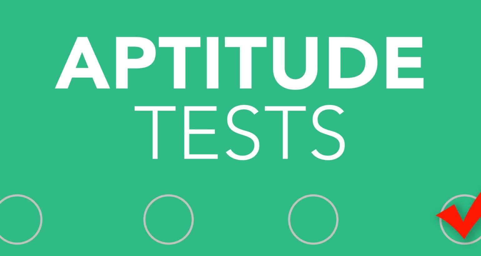 Aptitude Tests for Career Selection: Choose the Right Career
